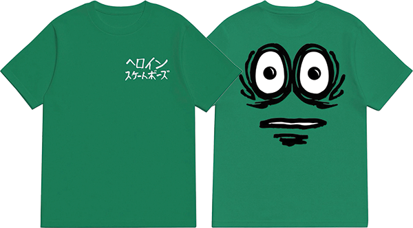 Heroin - Watermelon Ss L-green - Skateboard Tshirt