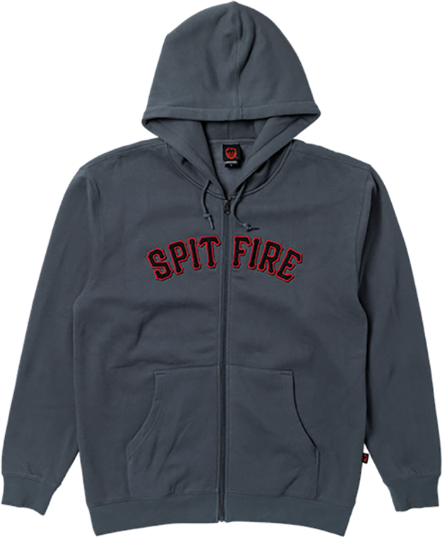 Spitfire - Spitball Zip Hd/swt M-charcoal - Skateboard Sweatshirt
