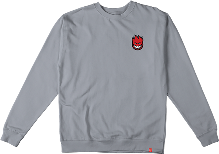 Spitfire - Lil Bighead Fill Crew/swt L-cement/red/blk/wht - Skateboard Sweatshirt
