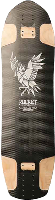 Rocket - Dh/fr Tristan Cardillo Phoenix Deck-9x32.9 - Longboard Skateboard Deck