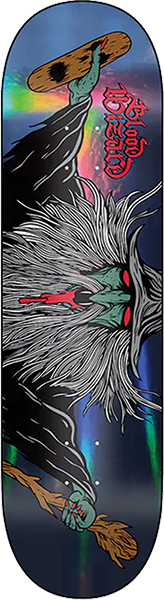 Blood Wizard - Flying Wizard Dark Prism Deck-9.0 - Skateboard Deck