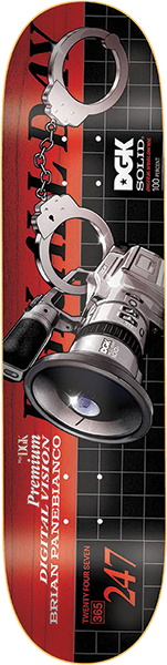 Dgk - Panebianco Premium Vision Deck-8.25 - Skateboard Deck