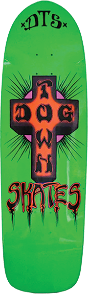 Dogtown - Bigger Boy Dk-9.52x32.36 Neon Grn/org - Skateboard Deck