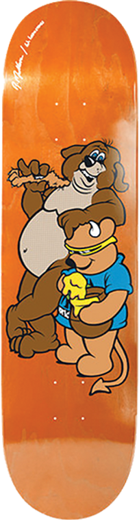 World Industries - Mullen Bear Deck-8.5 Orange - Skateboard Deck