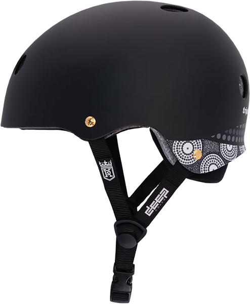 Triple 8 - Certified Deep Cover Xs/s-keegan Palmer Black - Skateboard Helmet