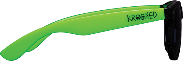 Krooked - Eyes Sunglasses Green/blk