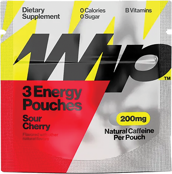 WIP - Caffeine Energy 3/pouch Sachet 200mg Cherry