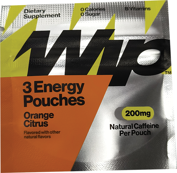 WIP - Caffeine Energy 3/pouch Sachet 200mg Citrus