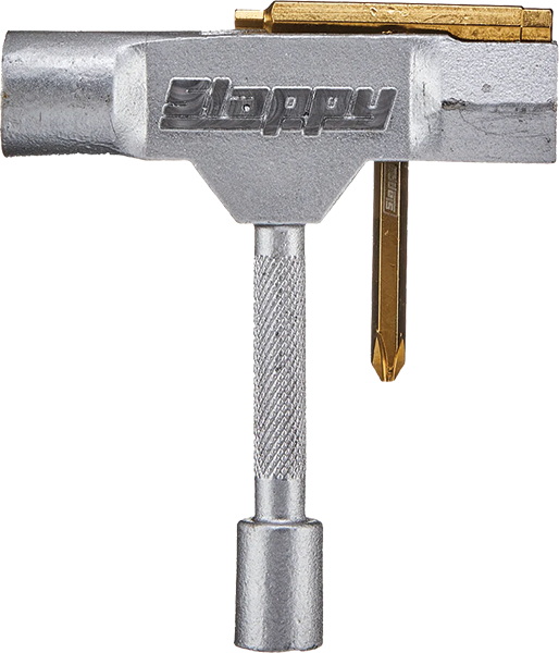 Slappy - St1 Skate Tool W/rethreader Silver
