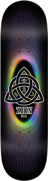 Real - Zion Power Of Threes Deck-8.5 Er - Skateboard Deck