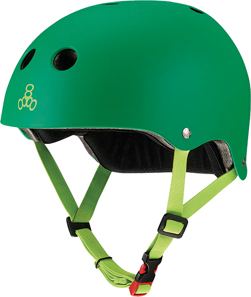 Triple 8 - Certified Sweatsaver L/xl-kelly Green - Skateboard Helmet