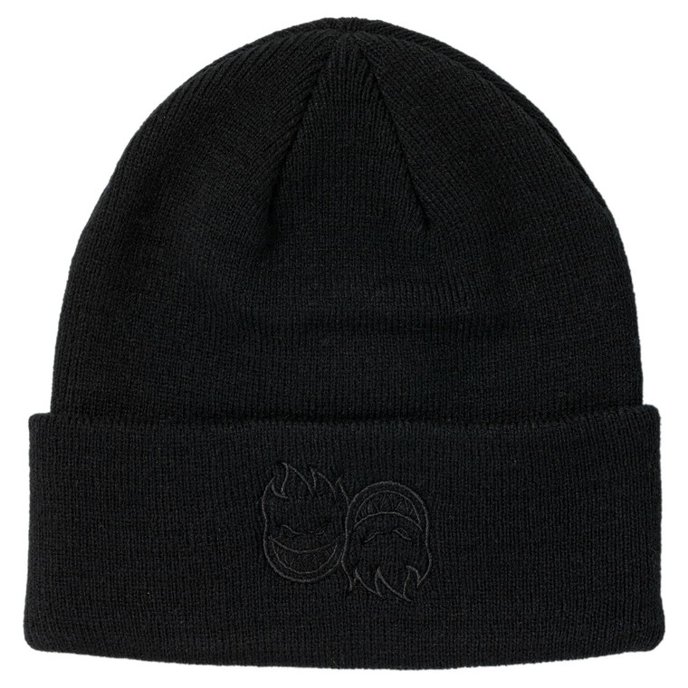 Spitfire Eternal Cuff Beanie Black/charcoal - Skateboard Beanie
