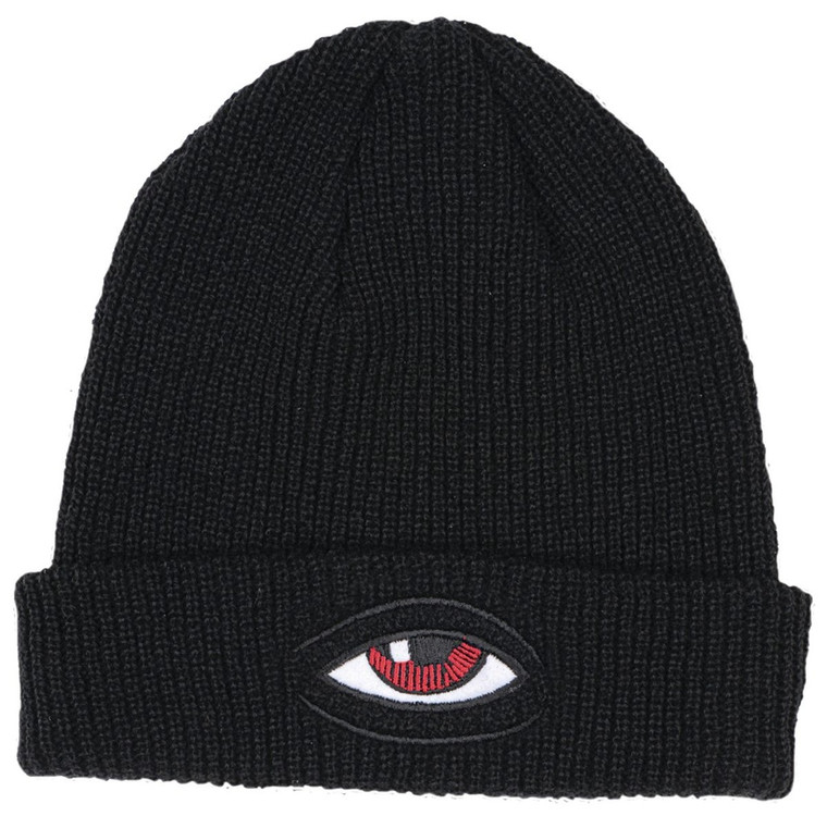Toy Machine Sect Eye Dock Beanie Black - Skateboard Beanie
