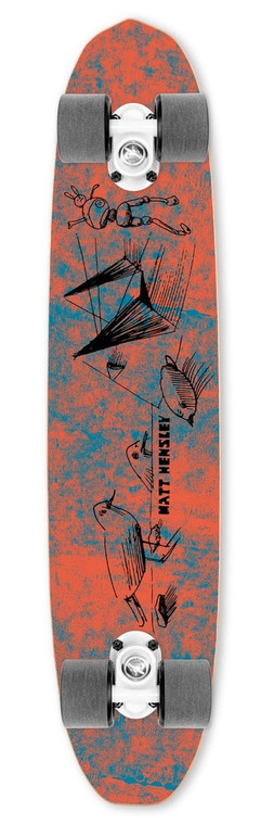 The Heated Wheel Matt Hensley Polarizer Complete 6.0 X 27.5 - Complete Skateboard