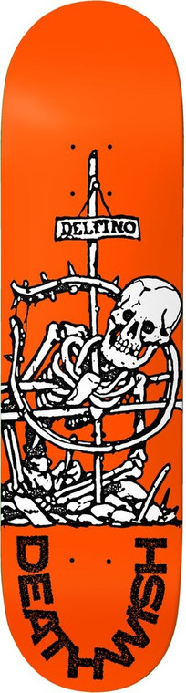 Deathwish Pedro Delfino Cross Deck 8.25 - Skateboard Deck