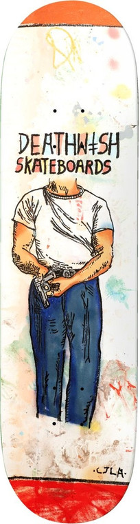 Deathwish Yuri Facchini Strapped Deck 8.25 - Skateboard Deck