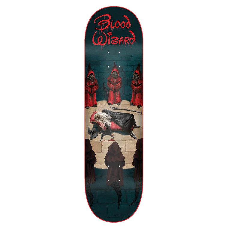 Blood Wizard Team Heretics Dance Deck 8.6 - Skateboard Deck