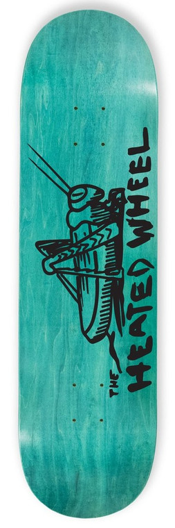 The Heated Wheel Team Grasshopper Deck 9.0 - Skateboard Deck