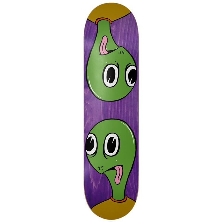 Toy Machine Team Turtle Boy Sym Twin Tail Deck 7.75 - Skateboard Deck