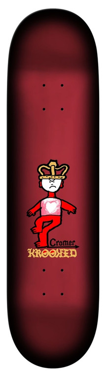 Krooked Cromer Mad King Deck 8.06 - Skateboard Deck