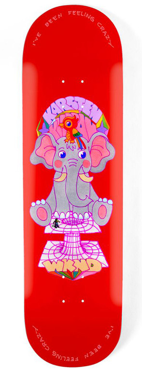 Wknd Karsten Kleppan Shortcut Deck 8.50 - Skateboard Deck