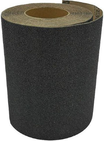 Pepper G5 Black Griptape Roll 12" X 60' - Skateboard Grip Tape