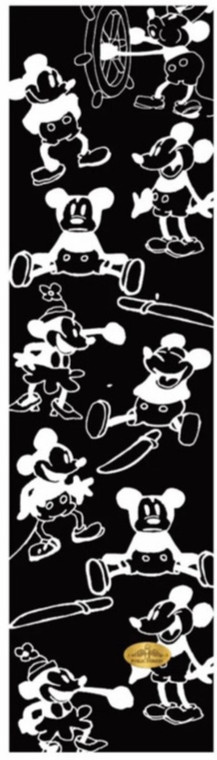 Pvblic Domain Mouse Black Perforated Grip Tape Sheet 9.00 X 33.00 - Skateboard Grip Tape