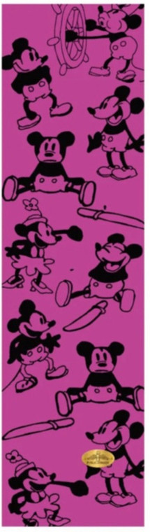 Pvblic Domain Mouse Pink Perforated Grip Tape Sheet 9.00 X 33.00 - Skateboard Grip Tape