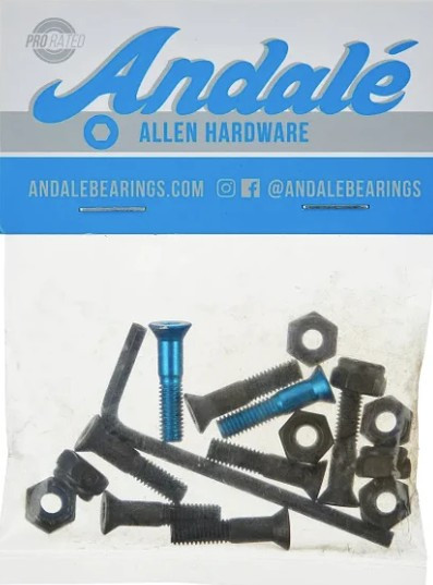 Andale Allen Hardware 7/8" - Skateboard Hardware