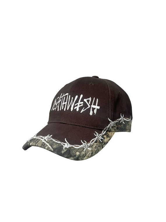 Deathwish Pamela Barbed Wire 6 Panel Hat - Skateboard Hats