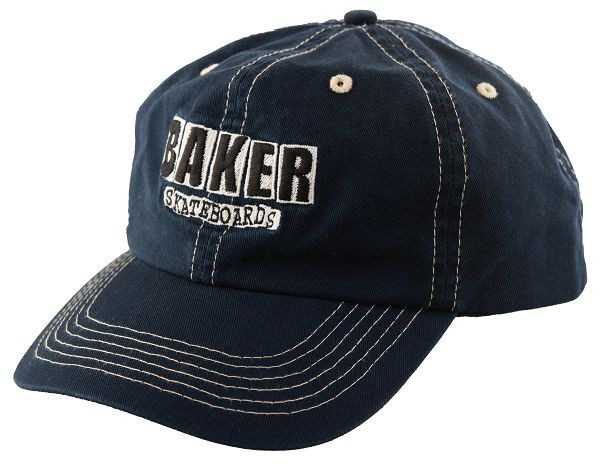 Baker Classic Logo Dad Hat Blue - Skateboard Hats