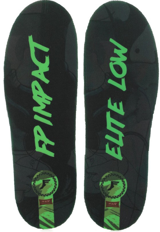 Footprint Kingfoam Elite Black Camo/green Thin 3mm Toe/5mm Heel Insoles Small (3-8)