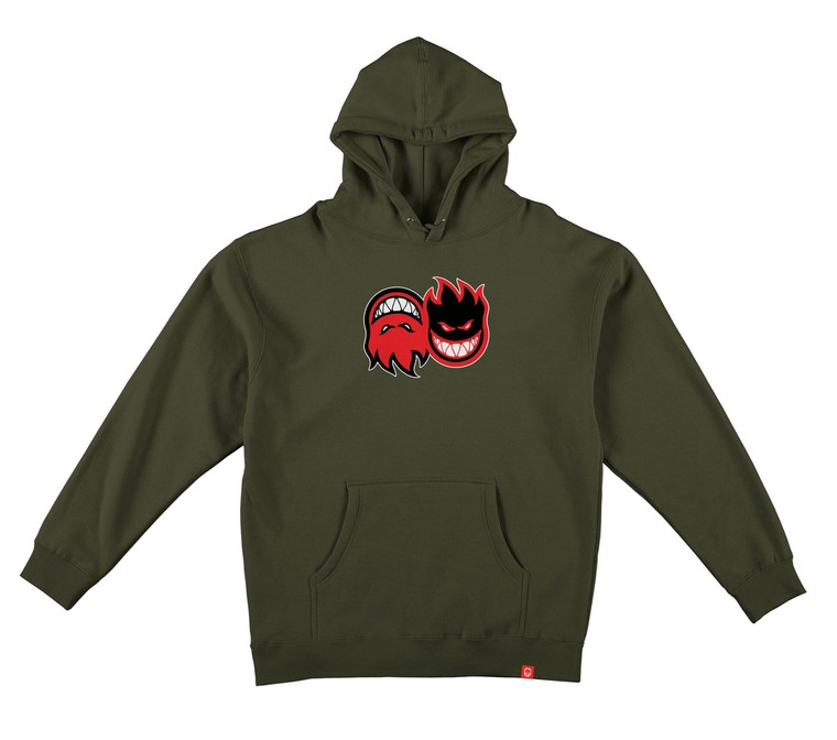 Spitfire Eternal Fill Army Hd/swt Xl - Skateboard Sweatshirt