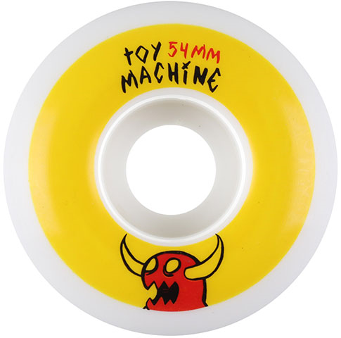 Toy Machine Sketchy Monster 54mm (set Of 4) - Skateboard Wheels