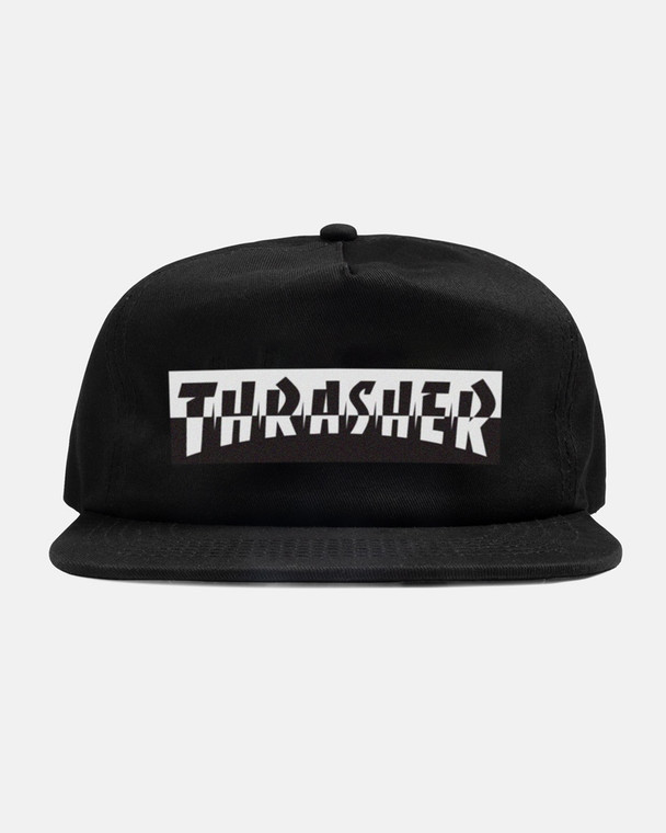 Thrasher Mixtape Snapback Black - Skateboard Hat