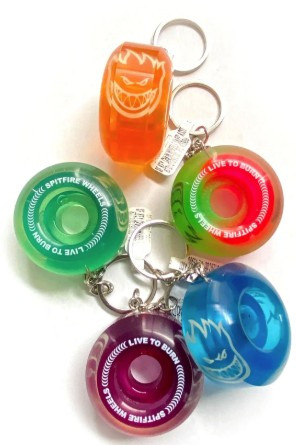 Spitfire Wheel Keychain Assorted Sapphires