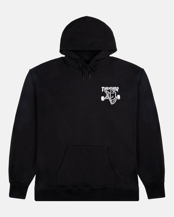 Thrasher X Spitfire Classic Swirl Black Hd/swt M - Skateboard Sweatshirt