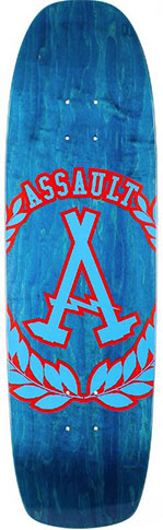 Assault Team Blue Collar Hammer Shaped Deck 8.87 X 32.37 - Skateboard Deck