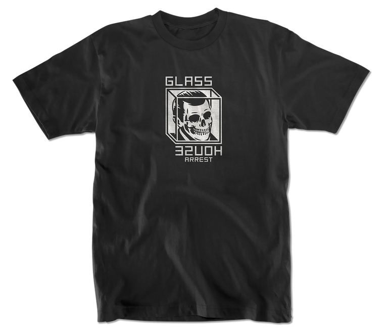 Glass House House Arrest (death) Faded Black Ss Xl - Skateboard Tshirt