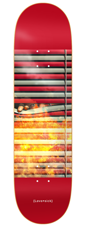 Lovesick Team Shades Of War Deck 8.50 - Skateboard Deck