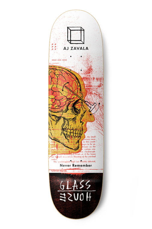Glass House Aj Zavala Lobotomy Ii Deck 8.5 - Skateboard Deck