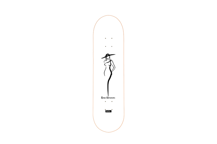 Politic Norman Lady Deck 8.25 - Skateboard Deck