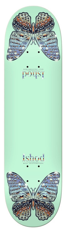 Real Ishod Mariposa Twin Tail Deck 8.50 - Skateboard Deck