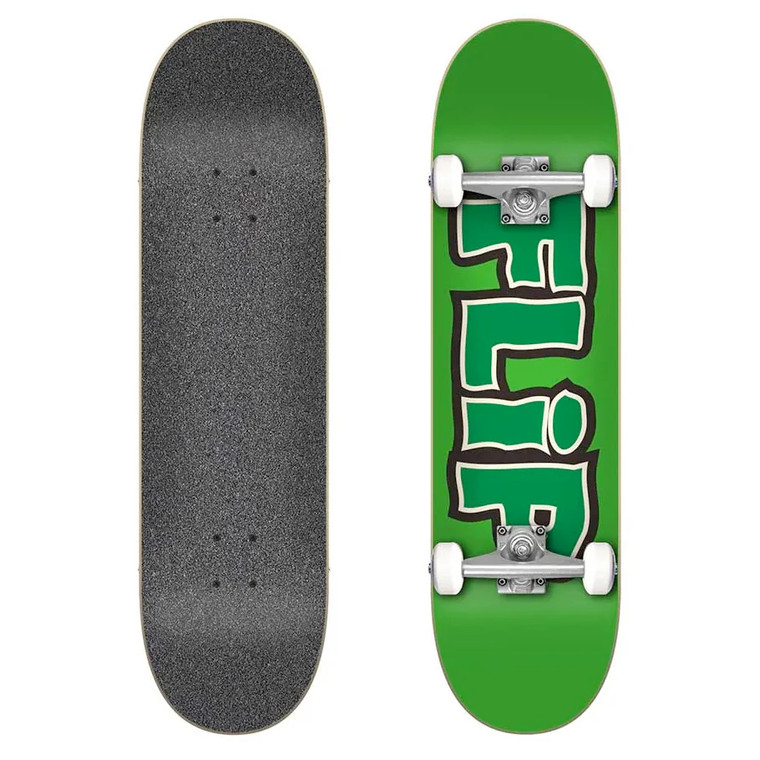 Flip Team Meltdown Green Complete 8.0 - Complete Skateboard