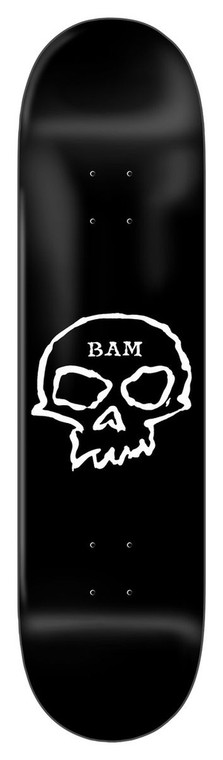 Zero Bam Single Skull Deck 8.50 (limit 3) - Skateboard Deck