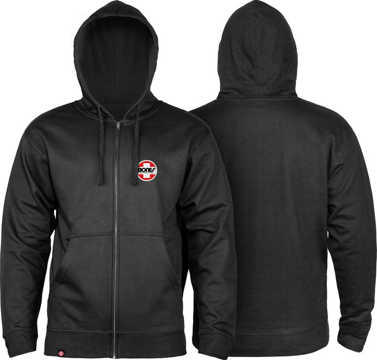 Bones Bearings Og Swiss Black Midweight Hz/swt M - Skateboard Sweatshirt