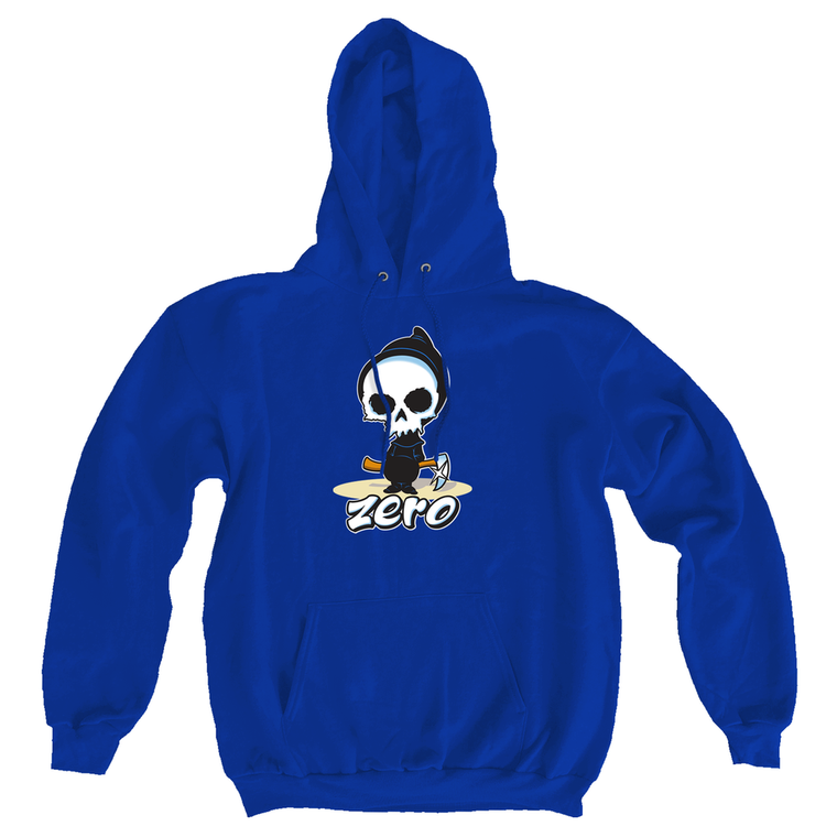 Zero Lil Reaper Royal Blue Hd/swt Xl - Skateboard Sweatshirt