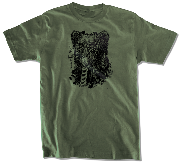 Glass House Adapt Army Ss L - Skateboard Tshirt