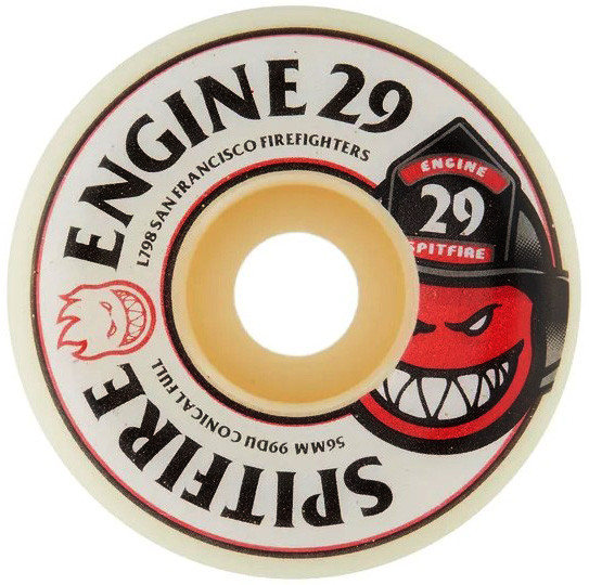Spitfire Formula Four Engine 29 Sffd Conical Full 56mm 99d (set Of 4) - Skateboard Wheels