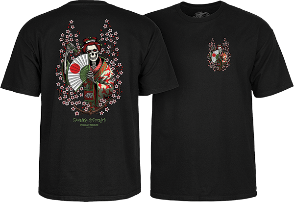 Powell Peralta - Sakura Yosozumi Ss L-black - Skateboard Tshirt